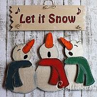 Let it Snow Snowmen
