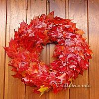 Maple Leaf Wreath