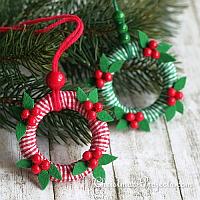Mini-Wreath Ornaments