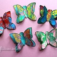 Paper Butterflies Craft