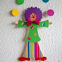 Paper Clown Decoration