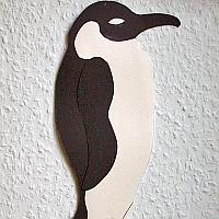 Paper Penguin Wall Decoration
