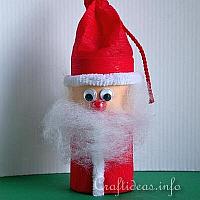 Paper Roll Santa - Recycling Craft