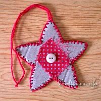 Primitive Star Ornament