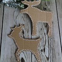 Reindeer Tree Ornaments