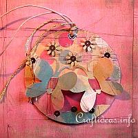 Round Butterflies Tag