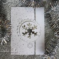 Snow Greeting Card for the Holidays