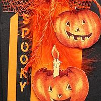 Spooky Pumpkins Card