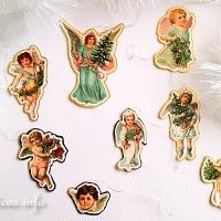Vintage Angels Ornaments