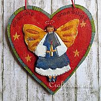 Wooden Angel Heart