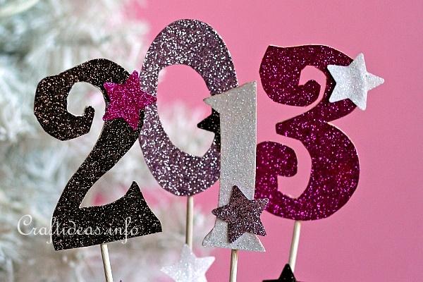 2013 New Years Table Decoration 2