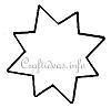 8 Pointed Star 100