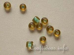 Bi-Color Seed Beads