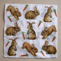 Bunny Paper Napkin 2