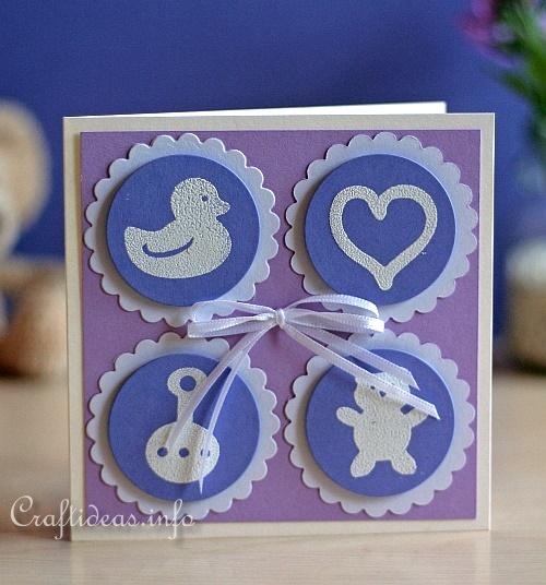 Card for the Birth of a Baby 1