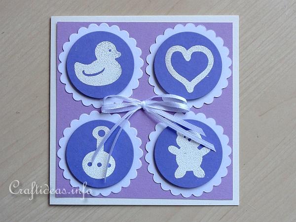 Card for the Birth of a Baby 2