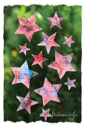 Christmas Craft - Colorful Stars