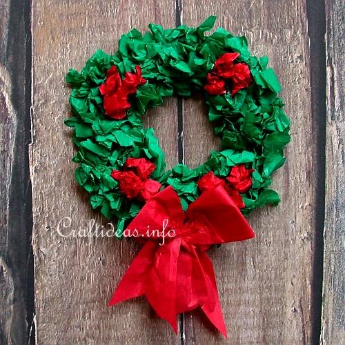 Christmas Craft - Paper Wreath
