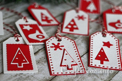 Christmas Paper Craft - Christmas GiftTags 4