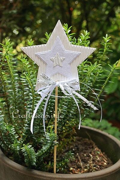 Christmas Star Plant Stick