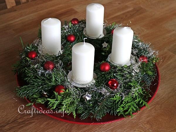 Christmas Table Wreath 1