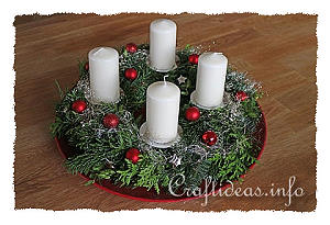 Christmas Table Wreath 