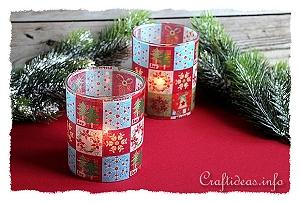 Christmas Tea Light Covers 