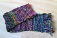 Colorful Crochet Scarf