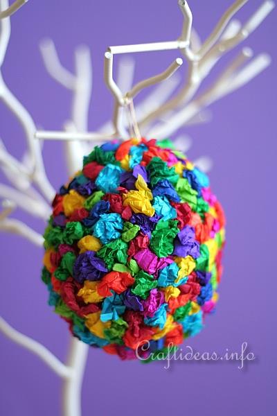 Colorful Easter Egg Craft for Kids