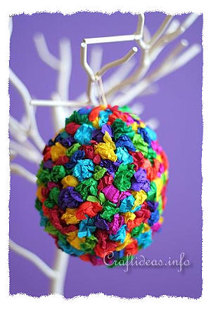 Colorful Easter Egg Craft for Kids 