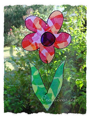 Colorful Flower Craft 