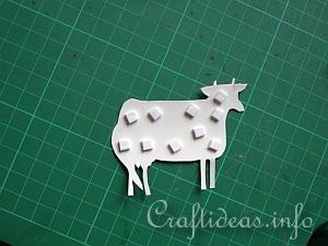 Country Cow Greeting Card 3
