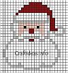 Craft Pattern - Fuse Beads Father Christmas 