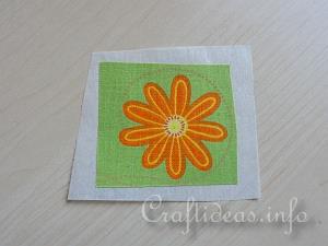 Craft Tutorial - Creating Motifs Using Fabric and Fusible Web 15