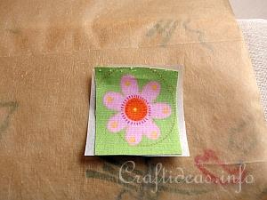 Craft Tutorial - Creating Motifs Using Fabric and Fusible Web 5