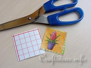 Craft Tutorial - Paper Napkins and Aslan 1