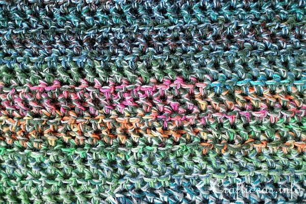 Crochet Afghan Double Crochet Stitches