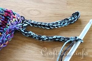 Crochet Fringe Tutorial 7