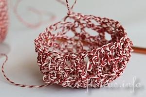 Crochet Glass Cover 9
