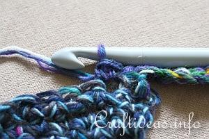 Crochet Scraf Tassles Tutorial 3