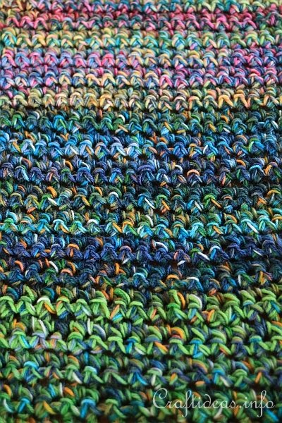 Crochet Stitching Example