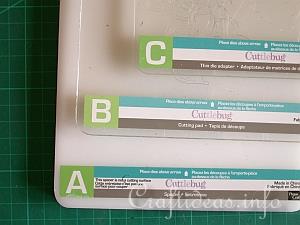 Cuttlebug A, B and C Plates
