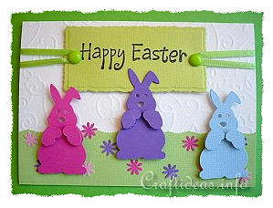 Easter Bunnies Card 
