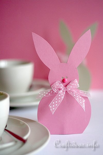 Easter Bunny Paper Egg Holders 4