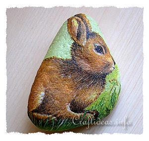 Easter Bunny Paper Weight 