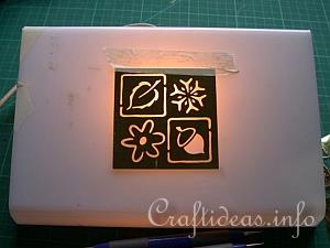Embossing with the Light Box 2