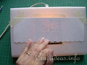 Embossing with the Light Box 3