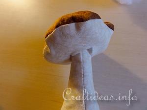Fabric Mushroom Tutorial 9