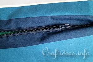 Fabric Zipper Pouch Tutorial 26