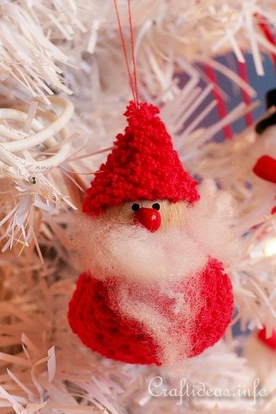 Fabric and Sewing Crafts - Christmas Crafts - Santa Decoration